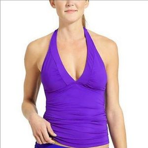 Athleta shirrendipity tankini top, like new!